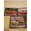 Image 2 : 5 FRAMED CAR PICTURES 12" X 9"