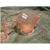 Image 3 : 2 DEPRESSION GLASS PIECES, PINK
