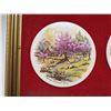 Image 2 : ANTIQUE CURRIER/IVES FRAMED FLAT PLATES