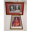 Image 1 : KING GEORGE V AND VI FRAMED PICTURES