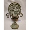 Image 1 : 12" CAST IRON CANDLE STAND