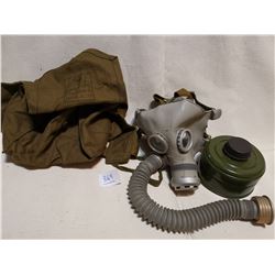 VINTAGE RUSSIAN TODDLERS GAS MASK IN POUCH