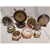 Image 1 : LOT OF VINTAGE CLOCK, AS IS