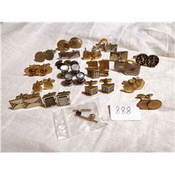 LOT OF 20 VINTAGE CUFF LINKS