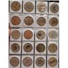 Image 5 : LOT OF WOODEN TOKENS, FULL PAGE OF 20