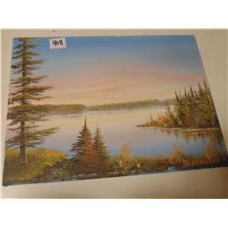 9 BY 12" ROSE SEABROOKE PAINTING