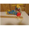 Image 1 : VINTAGE 1970 FISHER PRICE PULL HELICOPTER