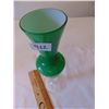 Image 2 : GREEN GLASS BUD VASE