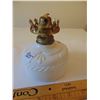 Image 2 : SMALL MILK GLASS (HONG KONG) OIL LAMP BASE