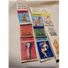 Image 2 : 6 PIN-UP GIRLS MATCHBOOKS, LOT 1