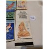 Image 3 : 6 PIN-UP GIRLS MATCHBOOKS, LOT 1