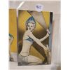 Image 2 : ORIGINAL 1940'S PIN-UP PHOTOS CARDS, 5 3/8 X 3 1/4, SET OF 3
