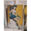 Image 3 : ORIGINAL 1940'S PIN-UP PHOTOS CARDS, 5 3/8 X 3 1/4, SET OF 3