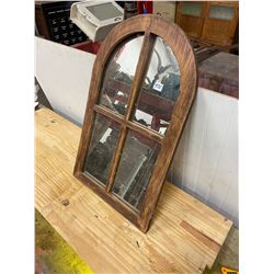 OVAL MIRROR & FRAME 23" X 14"