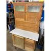 Image 1 : KITCHEN HOOSIER - OVER 90% RESTORED - NO HARDWARE