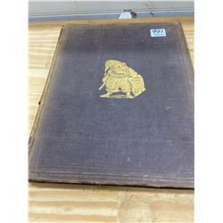 PUNCH BOOK 1863 ORIGINAL, SOME SUBJECT MATTER VOLUME 46 VERY RARE 266 PAGES