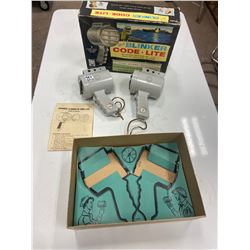 NAVY BLINKER CODE-LITE ORIGINAL BOX, HASBRO