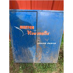 United Visumatic Brake Parts Cabinet (25" x 29" x 10")