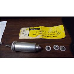 Cookie Press w/original instructions