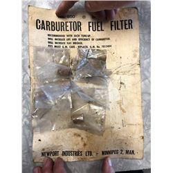 Carburetor Fuel Filter - Bronze