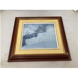 ROBERT BATEMAN WINDOW INTO ONTARIO 16-1/2"X15"