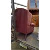 Image 3 : RED/BROWN ARM CHAIR