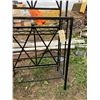 Image 3 : BLACK ALUMINUM STORAGE RACK