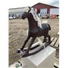Image 4 : PAPER MACHE ROCKING HORSE