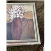 Image 3 : FLOWER IN VASE PICTURE AND FRAME