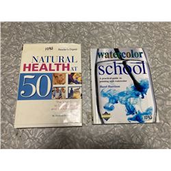 WATER COLOR SCHOOL HAZEL HARRISON  + NATURAL HEALTH AT 50