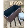 Image 6 : COFFEE POT + BROWN CLOTH STORAGE TUB NO LID