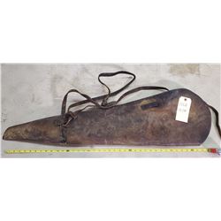 LEATHER GUN CASE