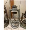Image 3 : LOT OF 3 OLD LANTERNS - ONE CRACKED GLOBE