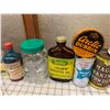 Image 4 : MISC LOT OF BOTTLES JARS ETC