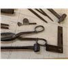 Image 4 : MISC LOT ANTIQUE TOOLS SOLDERING IRONS GRINDER ETC
