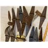 Image 3 : LARGE LOT OF OLD HINGES