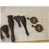 Image 3 : LOT OF METAL LEGS ETC