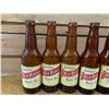 Image 2 : LOT OF 6 VINTAGE RED RIBBON BEER BOTTLES SASKATOON