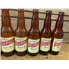 Image 3 : LOT OF 6 VINTAGE RED RIBBON BEER BOTTLES SASKATOON