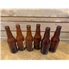 Image 5 : LOT OF 6 VINTAGE RED RIBBON BEER BOTTLES SASKATOON