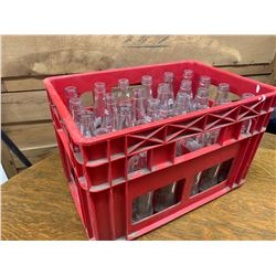 CRATE AND COCA-COLA BOTTLES