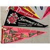 Image 2 : LOT OF VINTAGE SOUVENIR PENNANTS