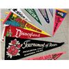 Image 3 : LOT OF VINTAGE SOUVENIR PENNANTS