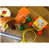 Image 6 : LOT OF VINTAGE FISHER PRICE TOYS