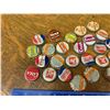 Image 2 : LOT OF VINTAGE CORK LINED SODA POP BOTTLE CAPS MOUNTAIN DEW ORANGE CRUSH ETC