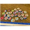 Image 4 : LOT OF VINTAGE CORK LINED SODA POP BOTTLE CAPS MOUNTAIN DEW ORANGE CRUSH ETC