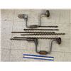 Image 1 : LOT OF ANTIQUE DRILLS AND BITS