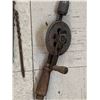 Image 6 : LOT OF ANTIQUE DRILLS AND BITS