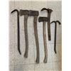 Image 1 : LOT OF AXES CROWBARS ETC