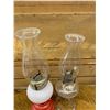 Image 7 : LOT OF 2 COAL OIL LAMPS